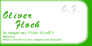 oliver floch business card